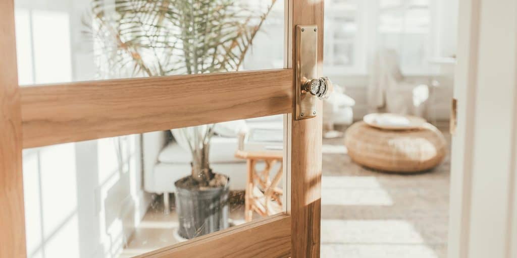 Woodgrain French Door